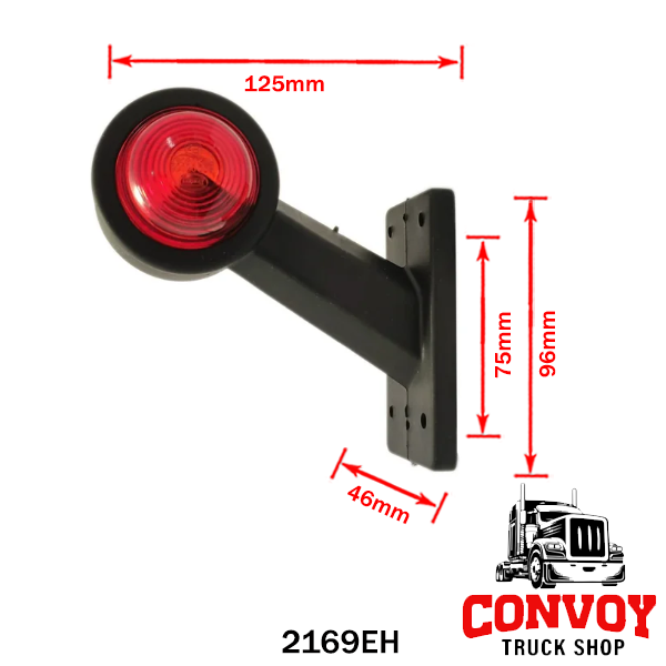 Width -marked rubber lamp straight bulb