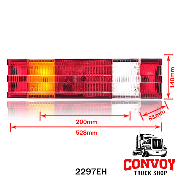 Lamp for MB 6 chamber ribbed universal