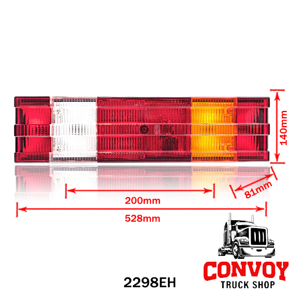 Lamp for MB 6 chamber ribbed universal