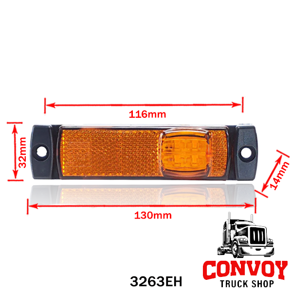 Lamp position with LED holder