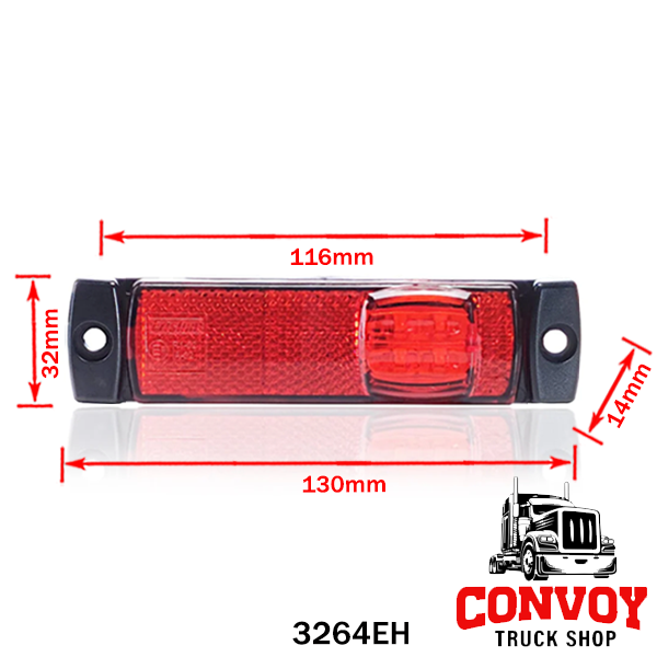 Lamp position with LED holder