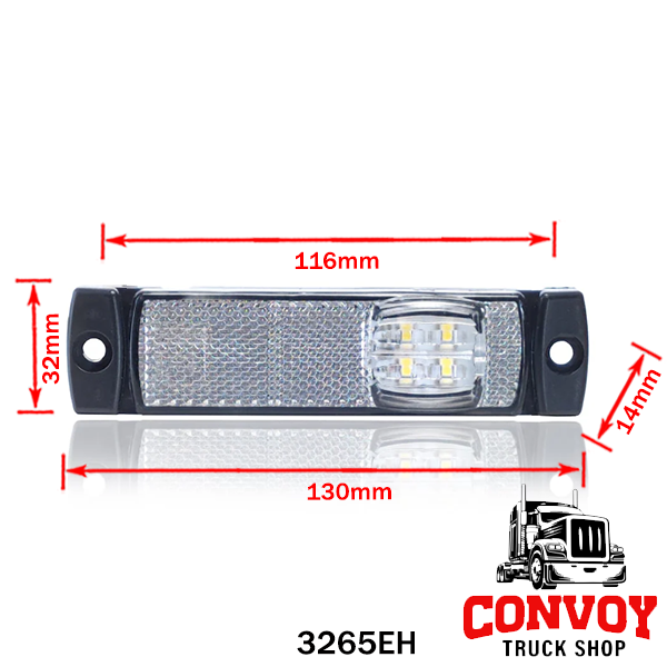 Lamp position with LED holder