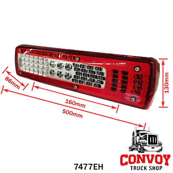 Lámpa Volvo-hoz FH16 LED LC9 Vignal