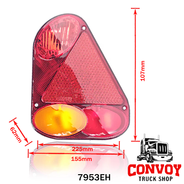 Lamp trailer triangle