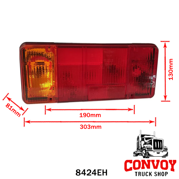 Lamp for Iveco is small