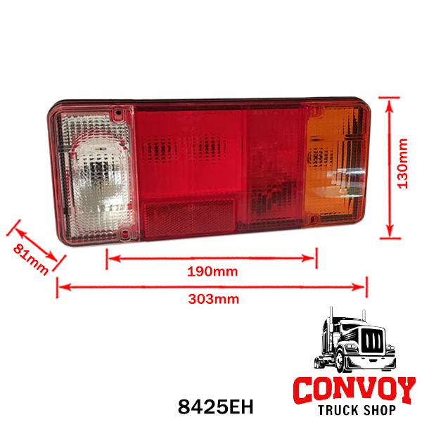 Lamp for Iveco is small