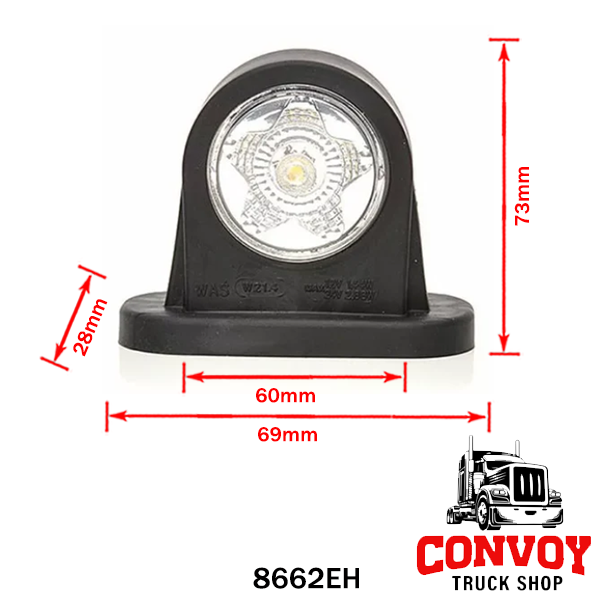 Width rubber lamp array LED star