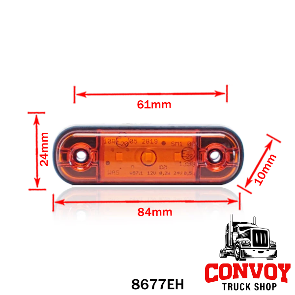 Lámpa helyzet LED kicsi 12/24V