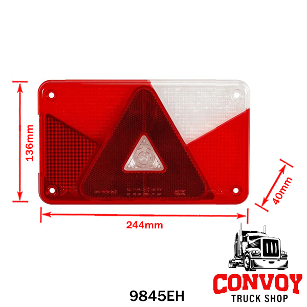 Lámpa utánfutó Multipoint V búra Aspöck