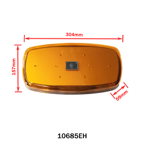 Flashing lamp yellow light bridge led yellow magnet soles, filled