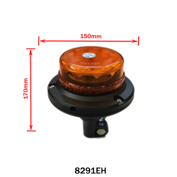 Flashing lamp yellow yellow ultravin thin 12/24V