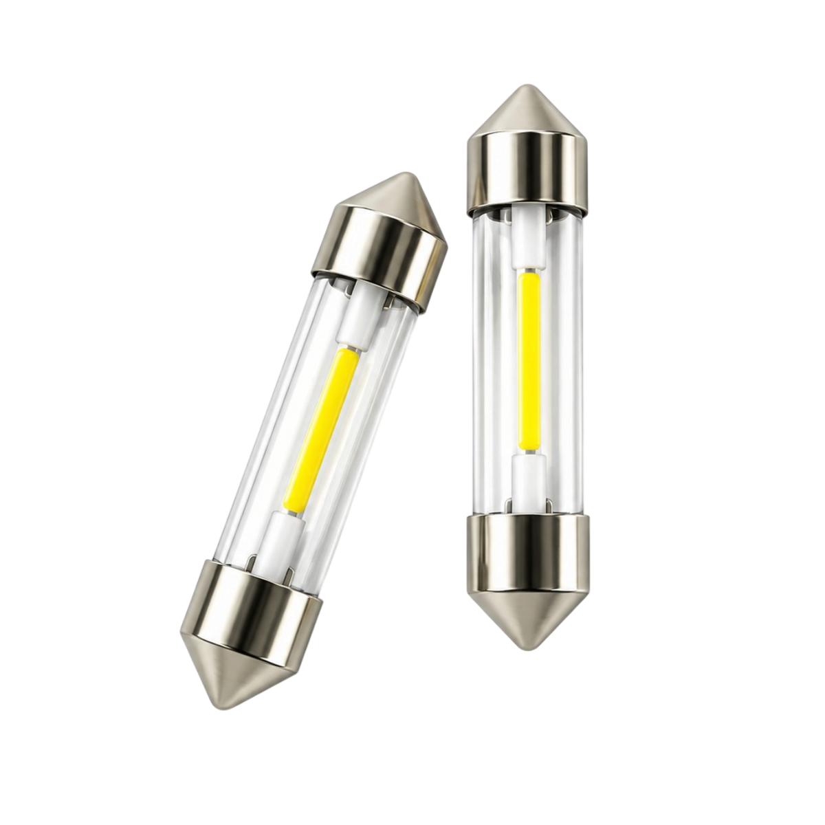 Szofita izzó 1 COB LED technológiával, fehér fénnyel 2 db