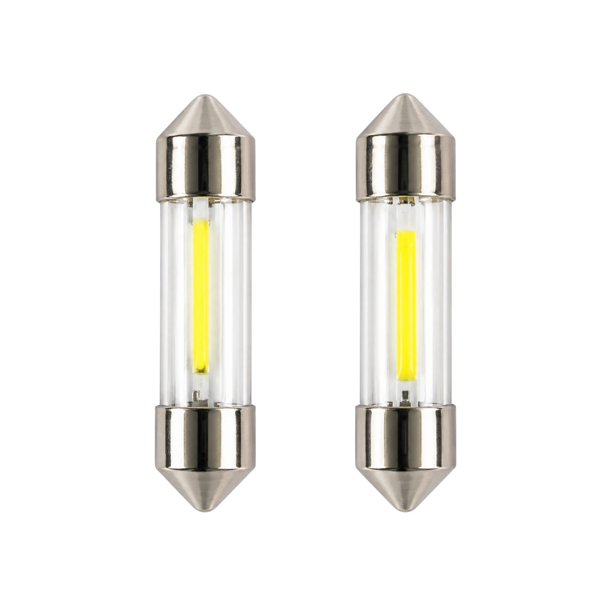 Szofita izzó 1 COB LED technológiával, fehér fénnyel 2 db