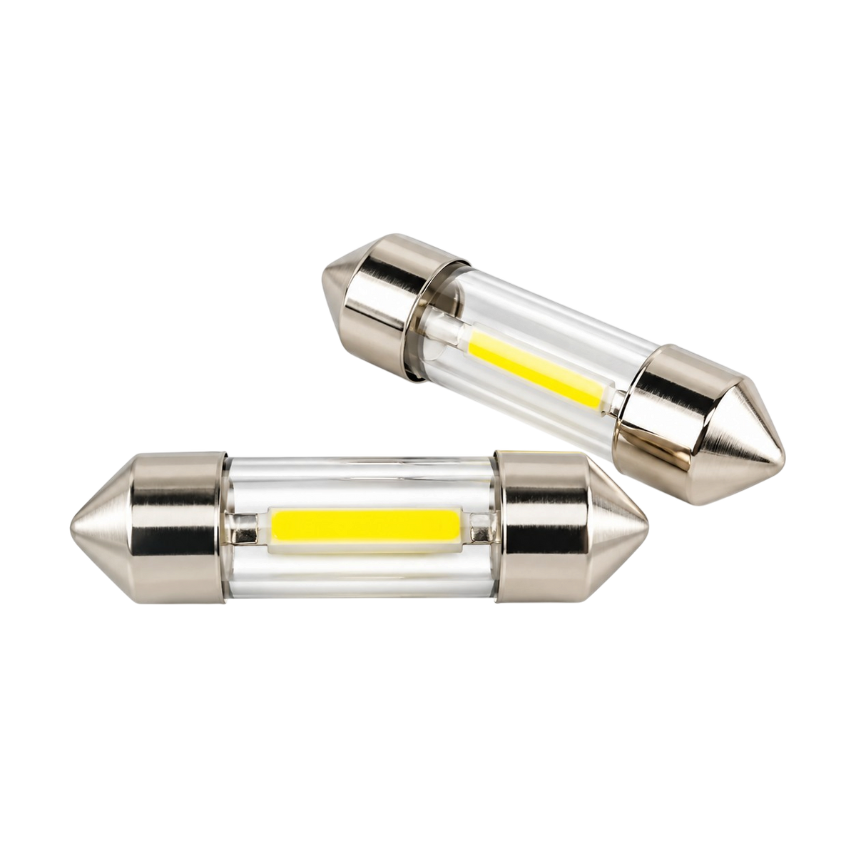 Szofita izzó 1 COB LED technológiával, fehér fénnyel 2 db