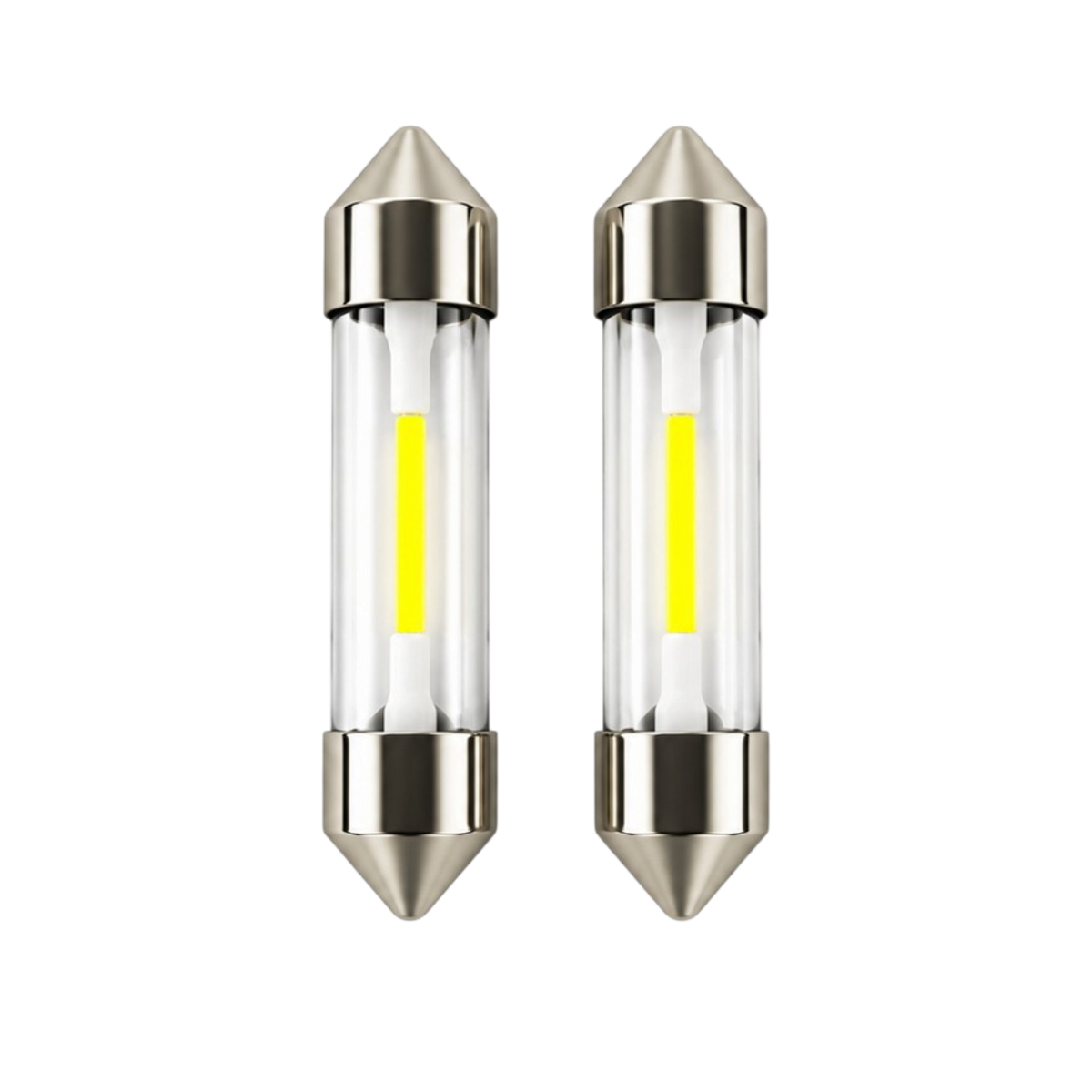 Szofita izzó 1 COB LED technológiával, fehér fénnyel 2 db
