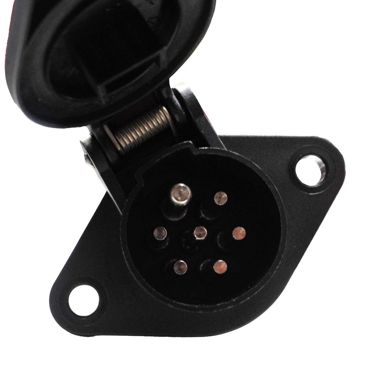 Elektromos aljzat 7 pólusú 24V normál műanyag