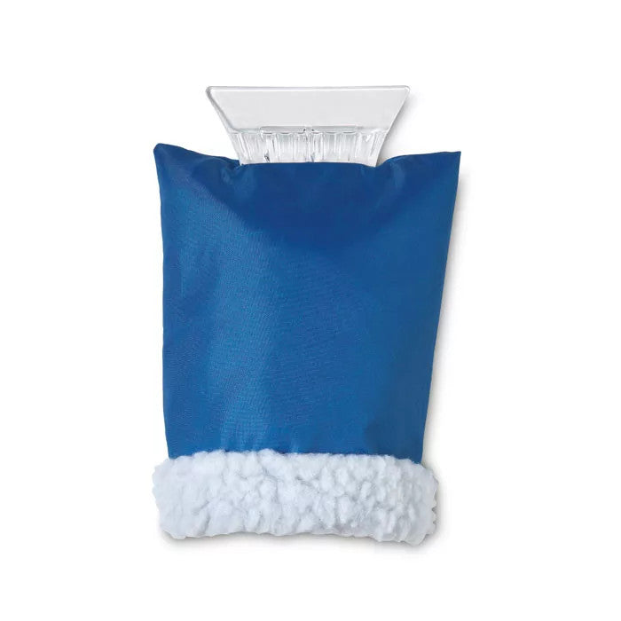 Ice scraper with glove