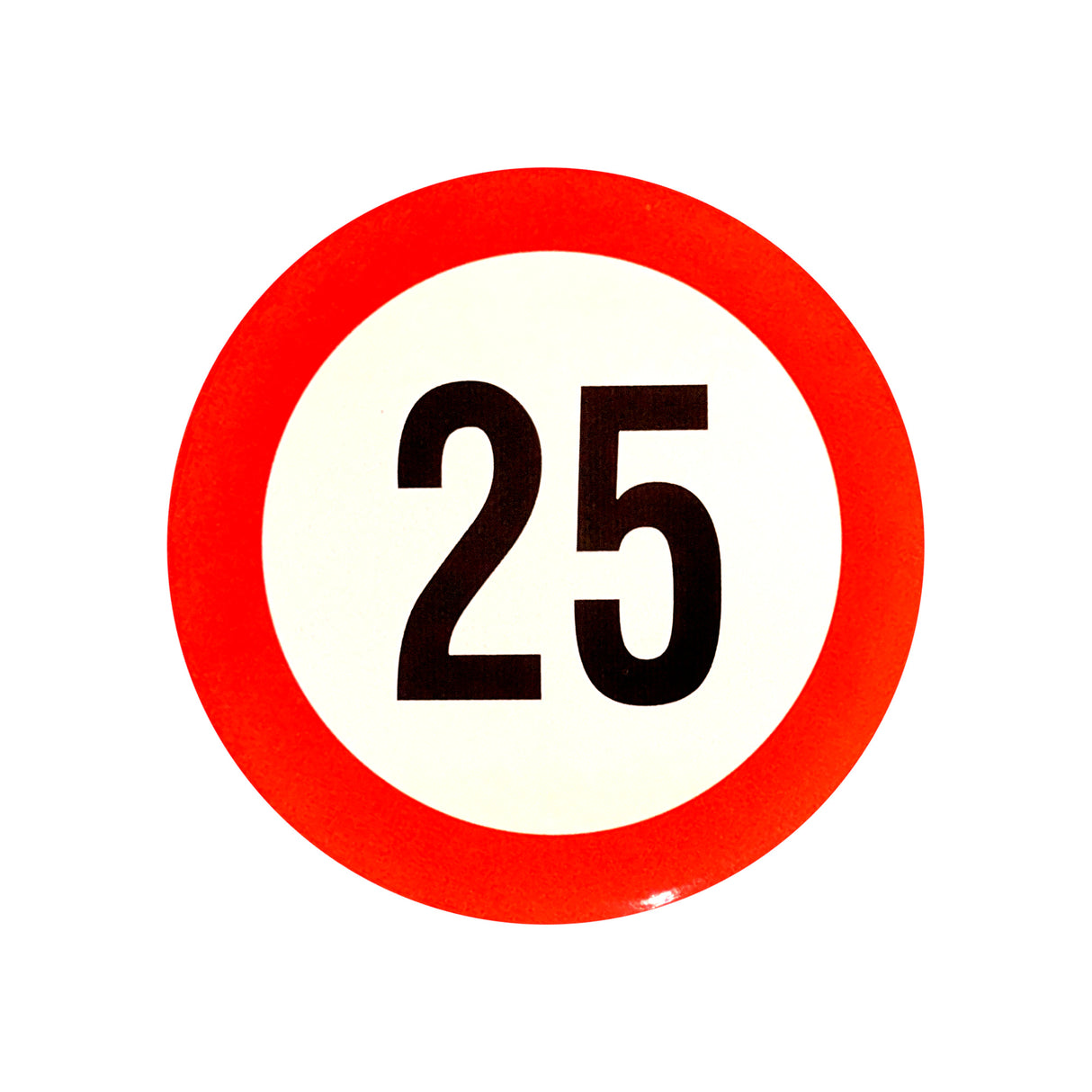 Reflective Speed Sticker - 19cm