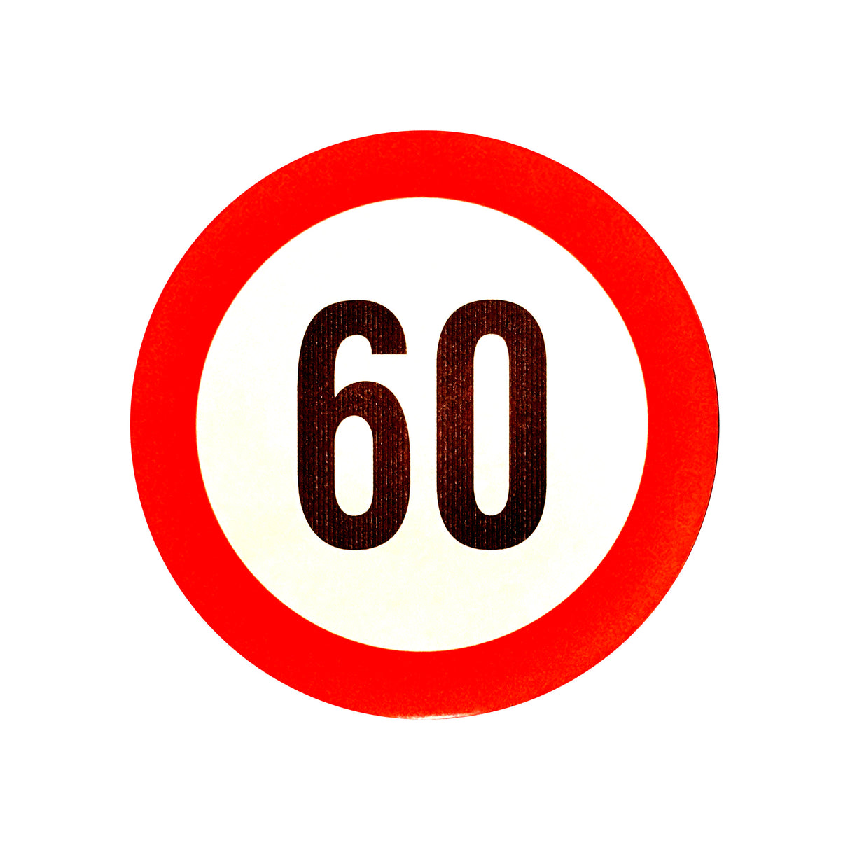 Reflective Speed Sticker - 19cm