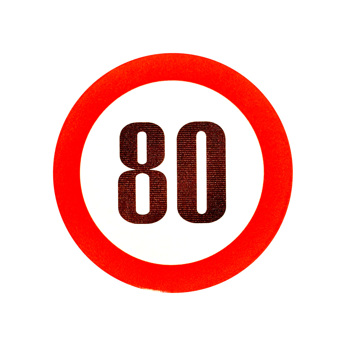 Reflective Speed Sticker - 19cm