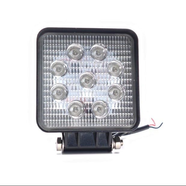 Munkalámpa LED szögletes terítő 27W 12/24V kék