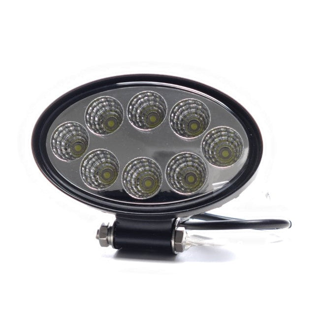 Munkalámpa LED ovál terítő 24W 12/24V