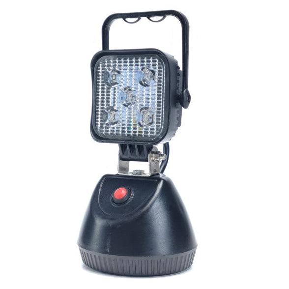 Munkalámpa LED szögletes tölthető 12/24V