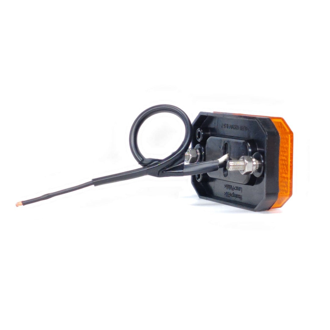 Lámpa helyzet LED szögletes 2LED 12/24V