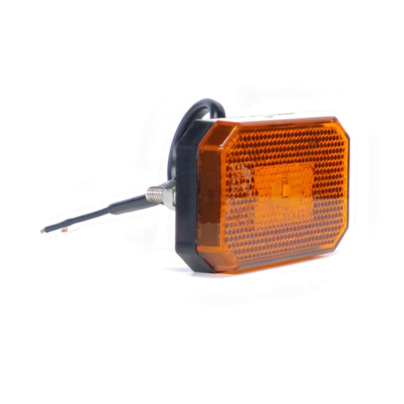 Lámpa helyzet LED szögletes 2LED 12/24V