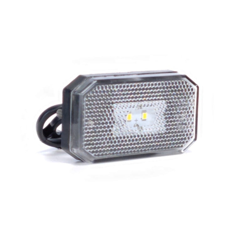 Lámpa helyzet LED szögletes 2LED 12/24V