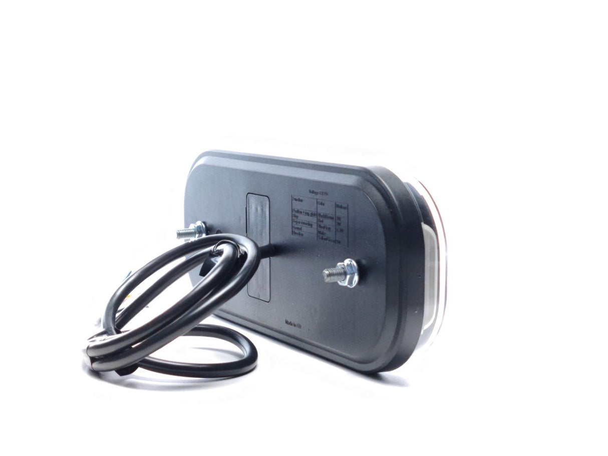 Lámpa LED 6 funkciós dinamikus indexxel prizmás 12/24V