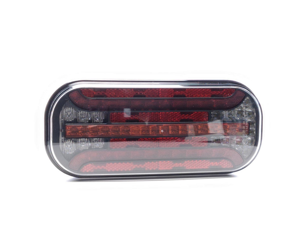 Lámpa LED 6 funkciós dinamikus indexxel prizmás 12/24V