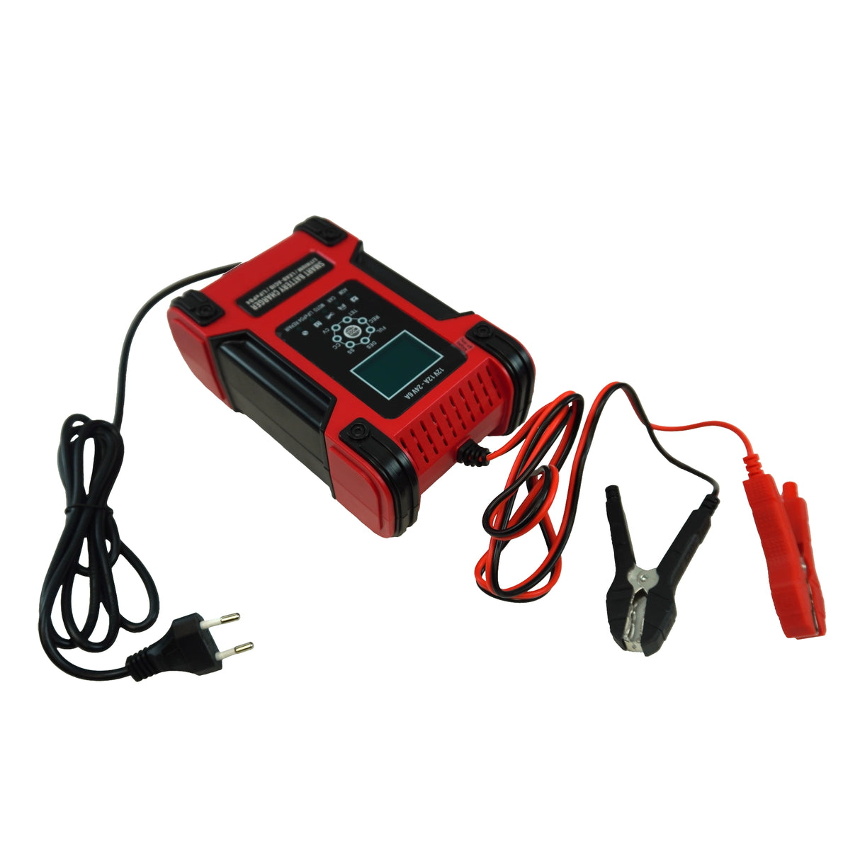 Intelligens akkumulátor töltő 12/24V 12A