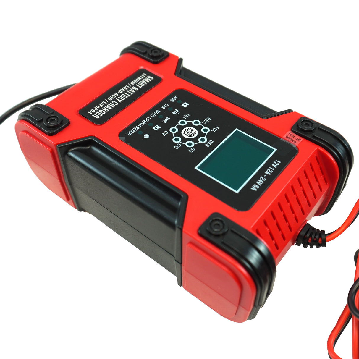 Intelligens akkumulátor töltő 12/24V 12A