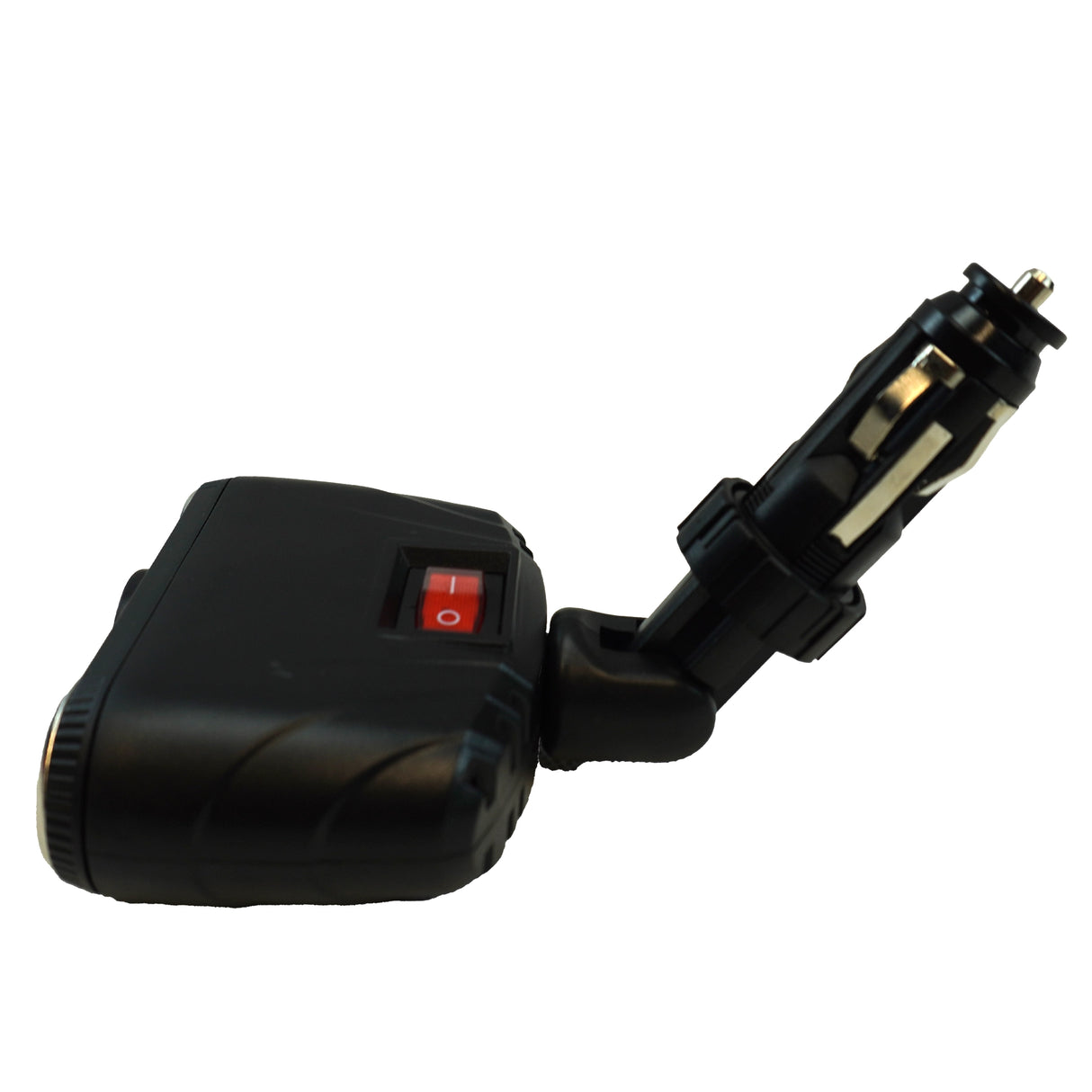 Kettes szivargyújtó elosztó 2 USB kimenettel kapcsolóval