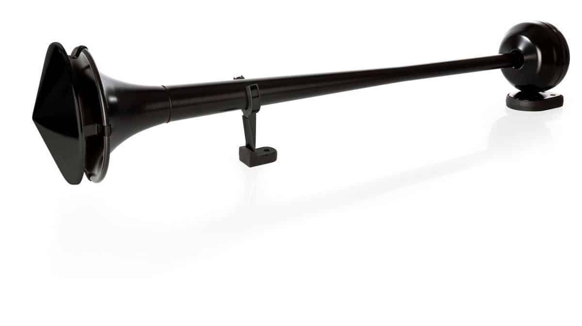 Kürt levegős 85cm kör matt fekete