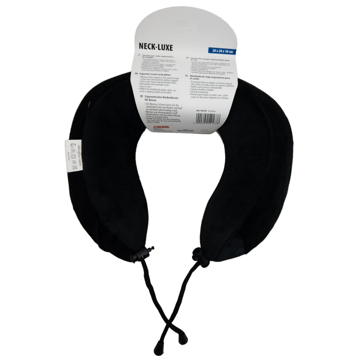 Ergonomic neck pillow, blackish-grey