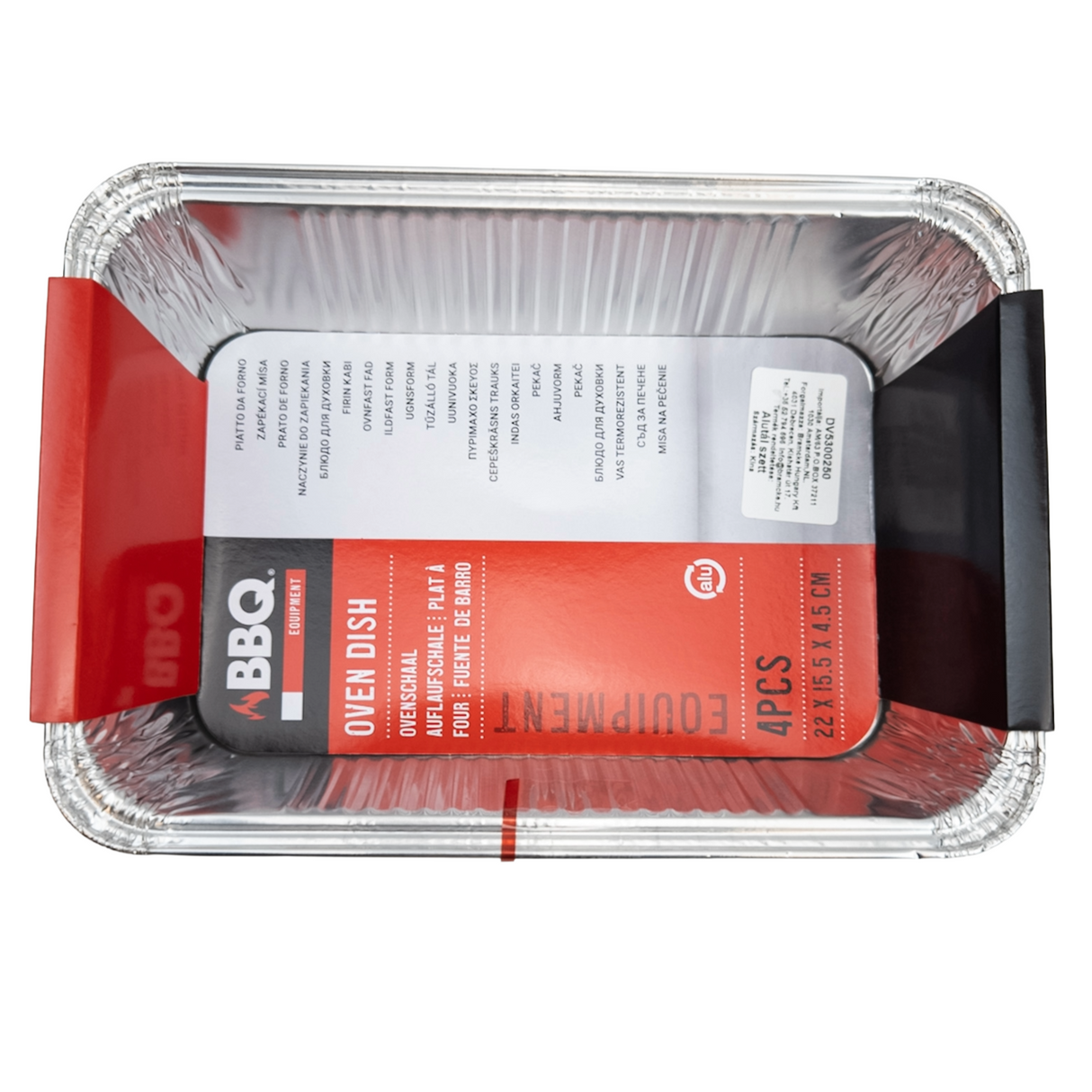 Aluminum Grill Tray Set for Baking 4pcs