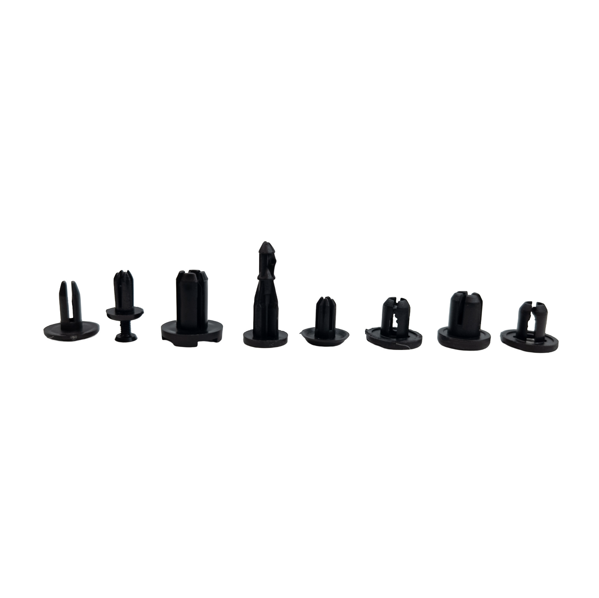 Snap fastener kit plastic 16 types 625 pcs