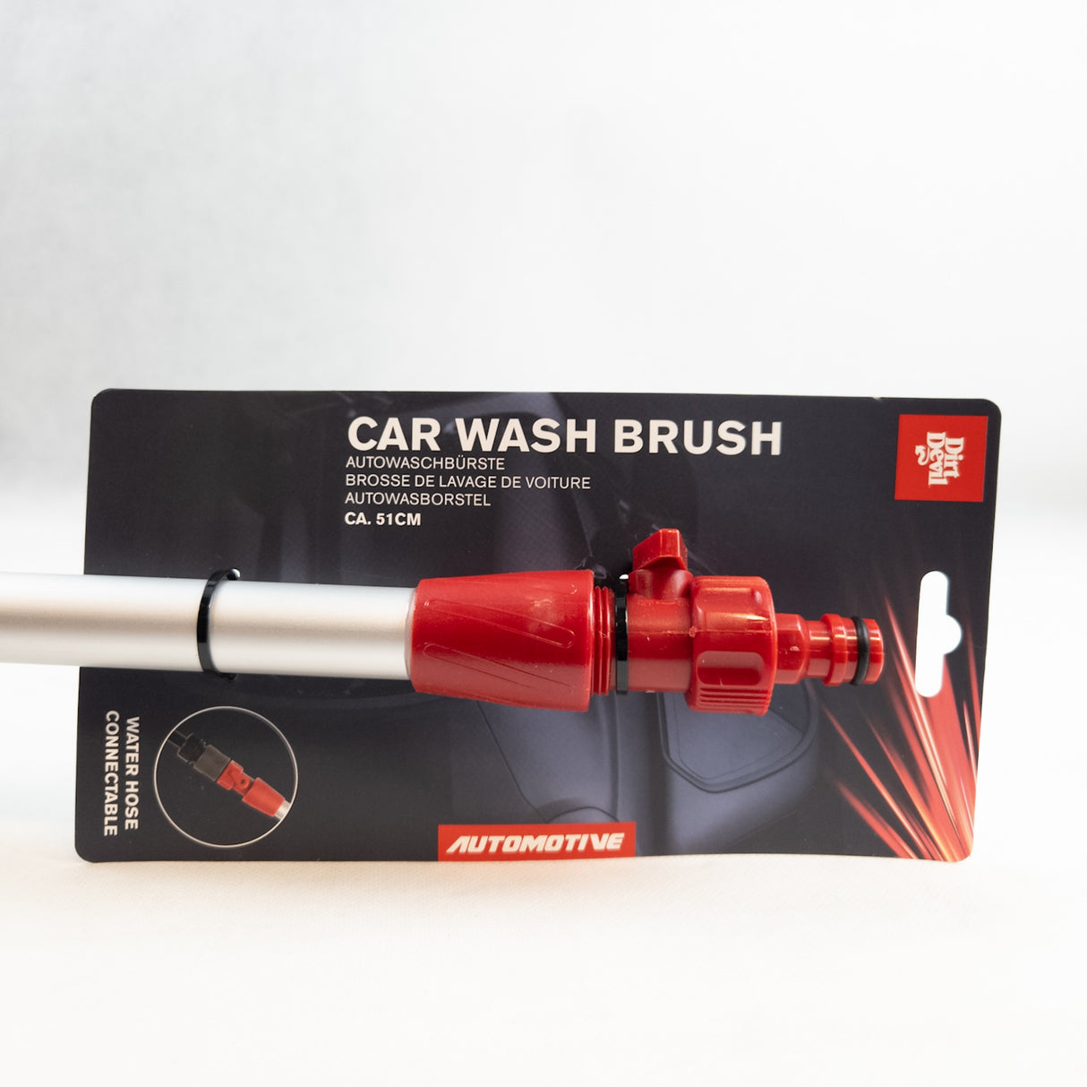 Car wash brush telescopic attachable 62cm