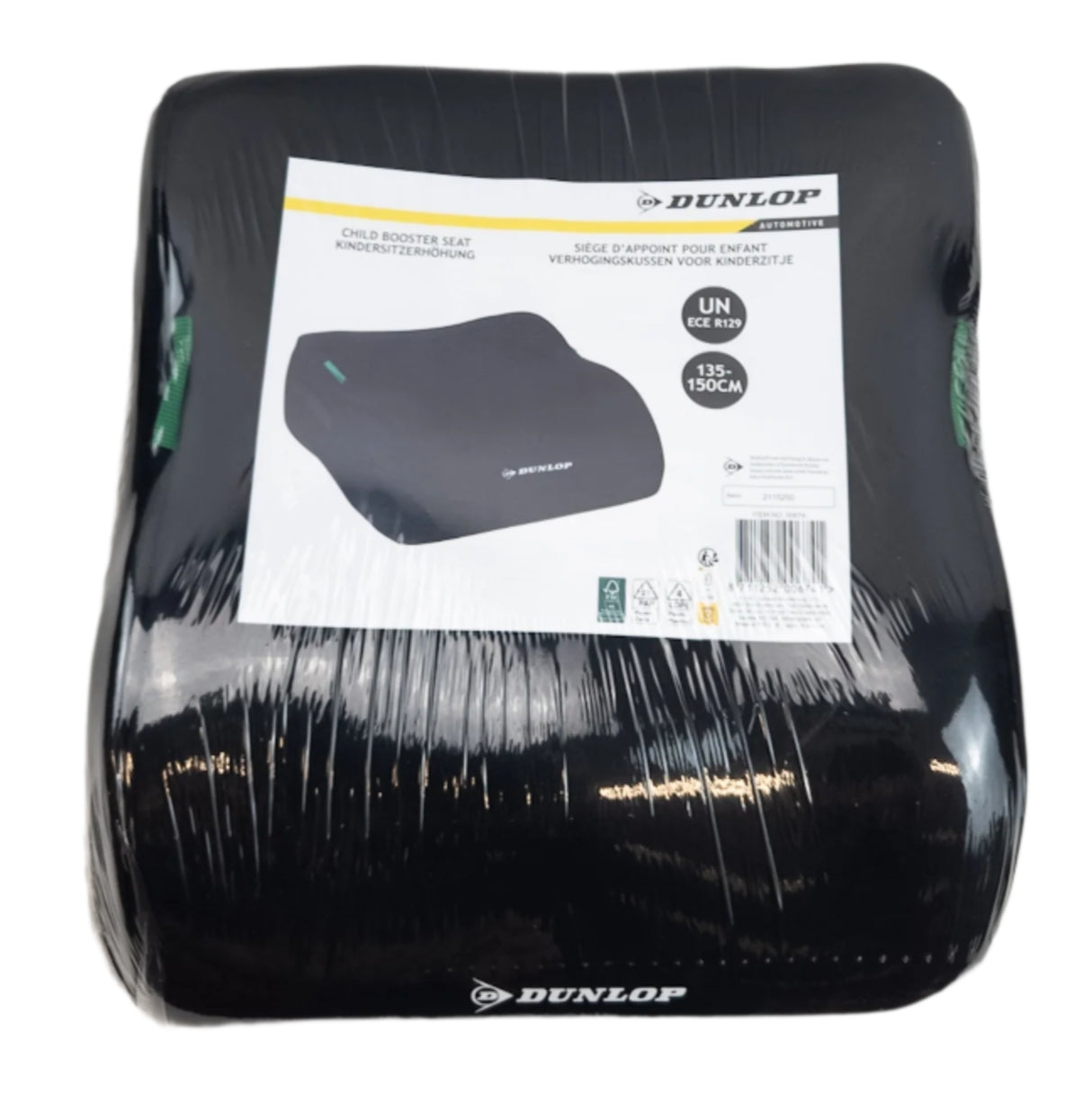 Car seat for children 135-150cm - black