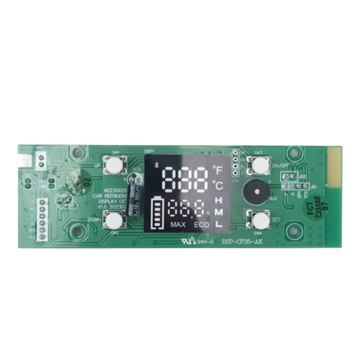 Hűtő alkatrész Truck Comfort vezérlő panel D010023