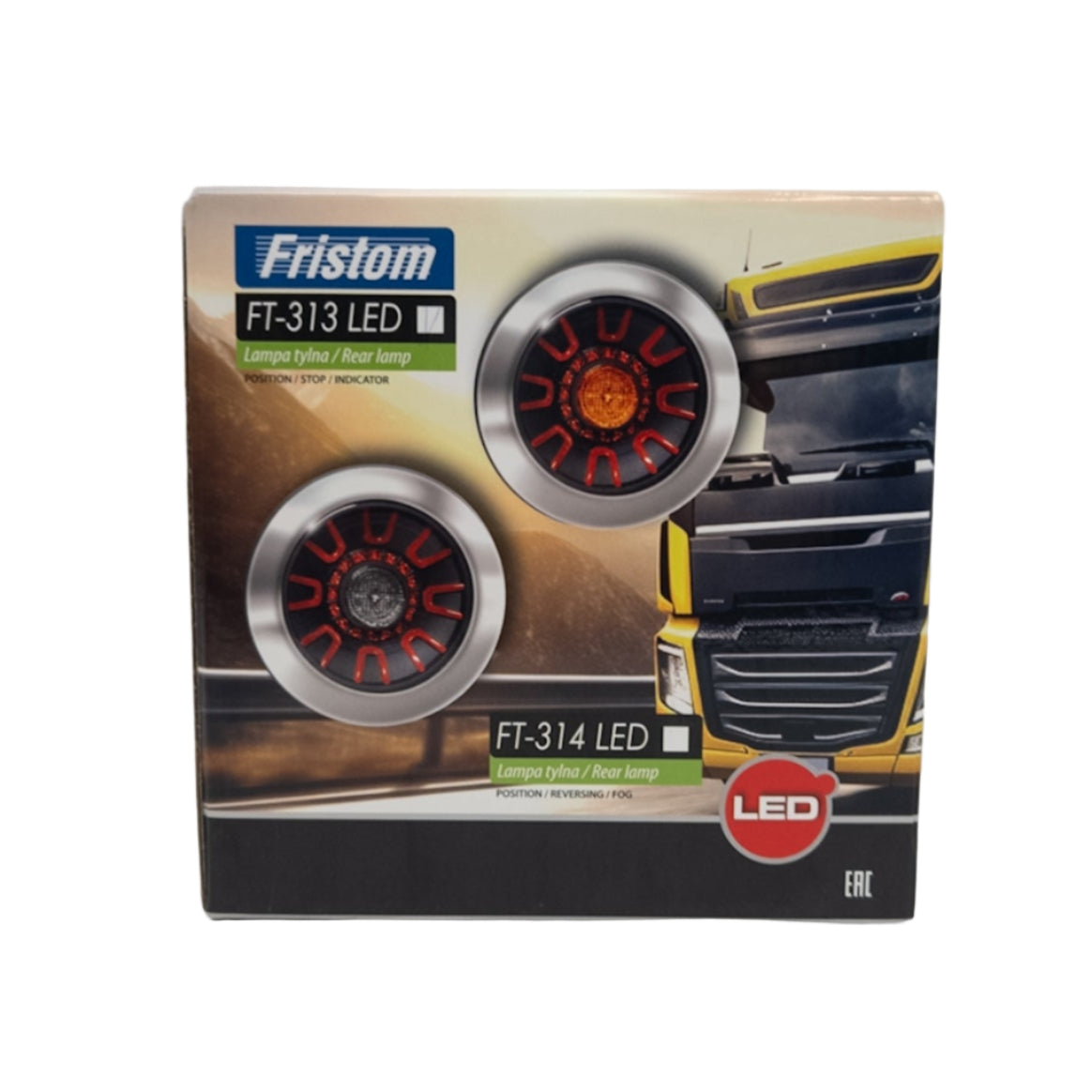 Utánfutó lámpa LED 3 funkciós