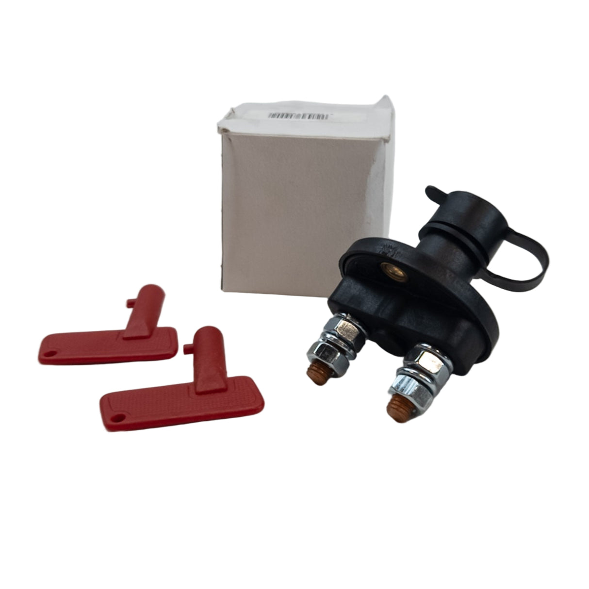 Áramtalanító kapcsoló 100-500A piros kulccsal