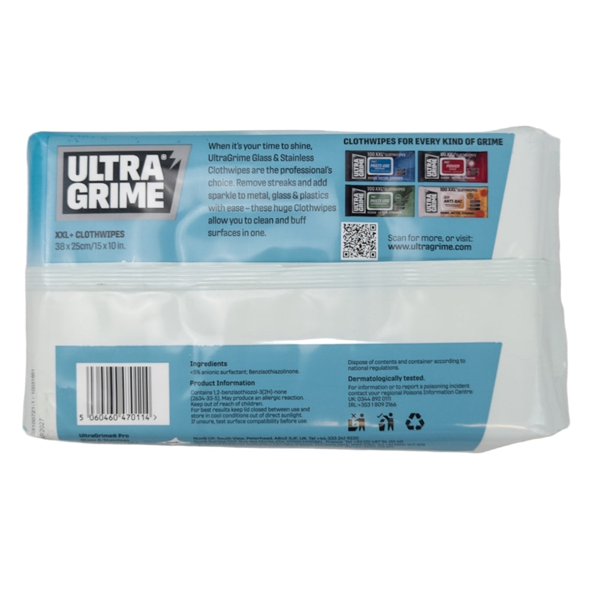 Nedves törlőkendő tisztításra XXL 38x25 cm