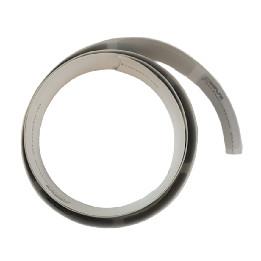 Fényvisszaverő szalag ponyvára öntapadós kockák 1m