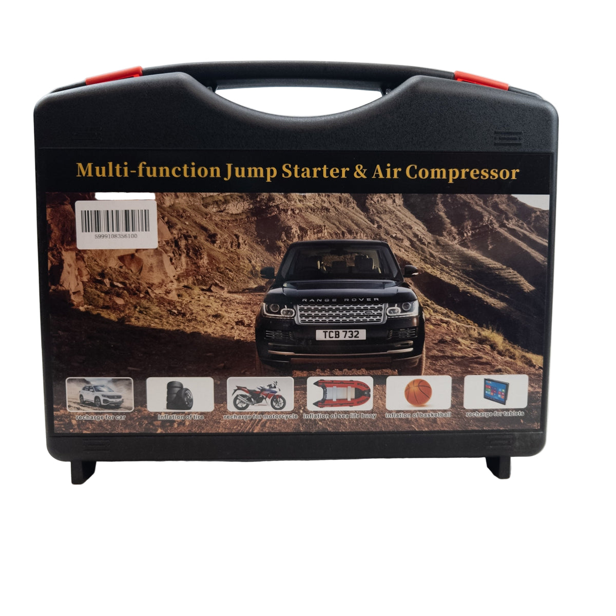 Multifunctional 12V Battery Jump Starter Kit