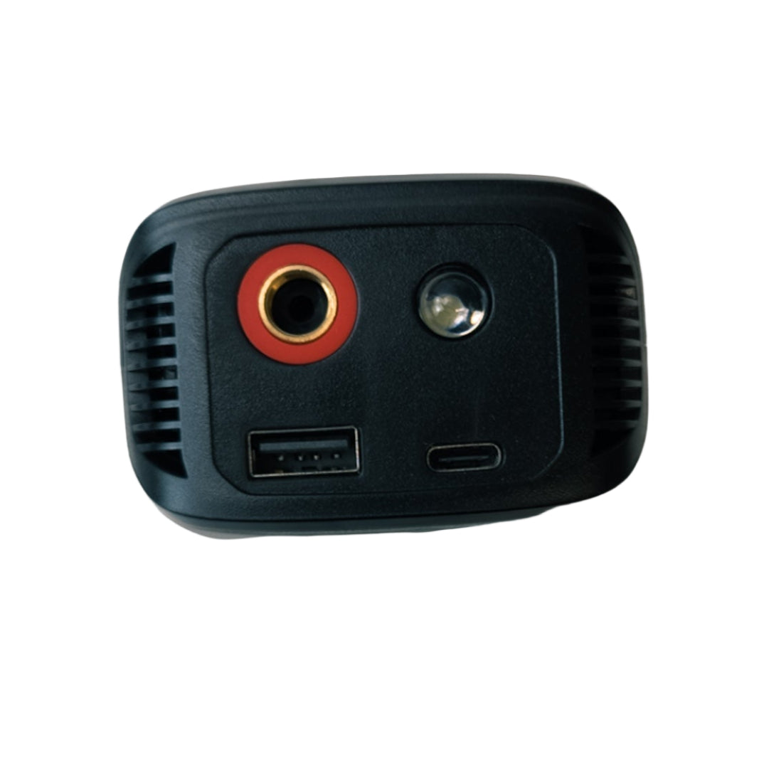 Mini kompresszor power bank, zseblámpa funkcióval