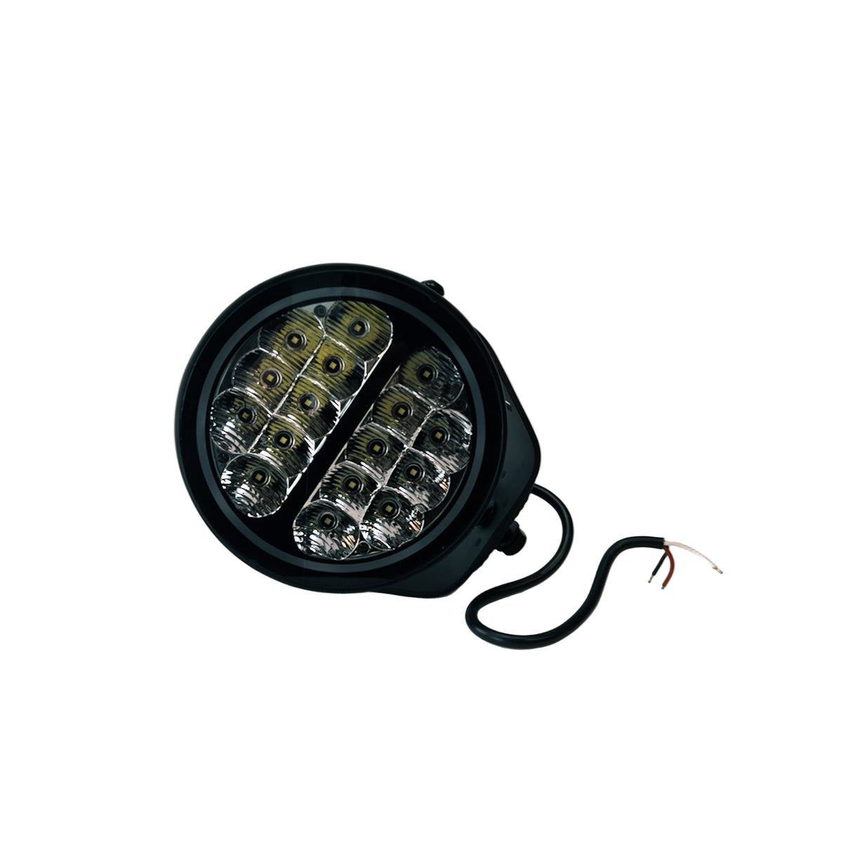 80W White LED Driving Light with Position Lamp Ring