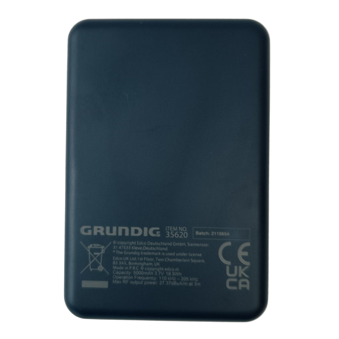 Power bank vezeték nélküli töltéssel (Magsafe) Mini 5000mAh kék